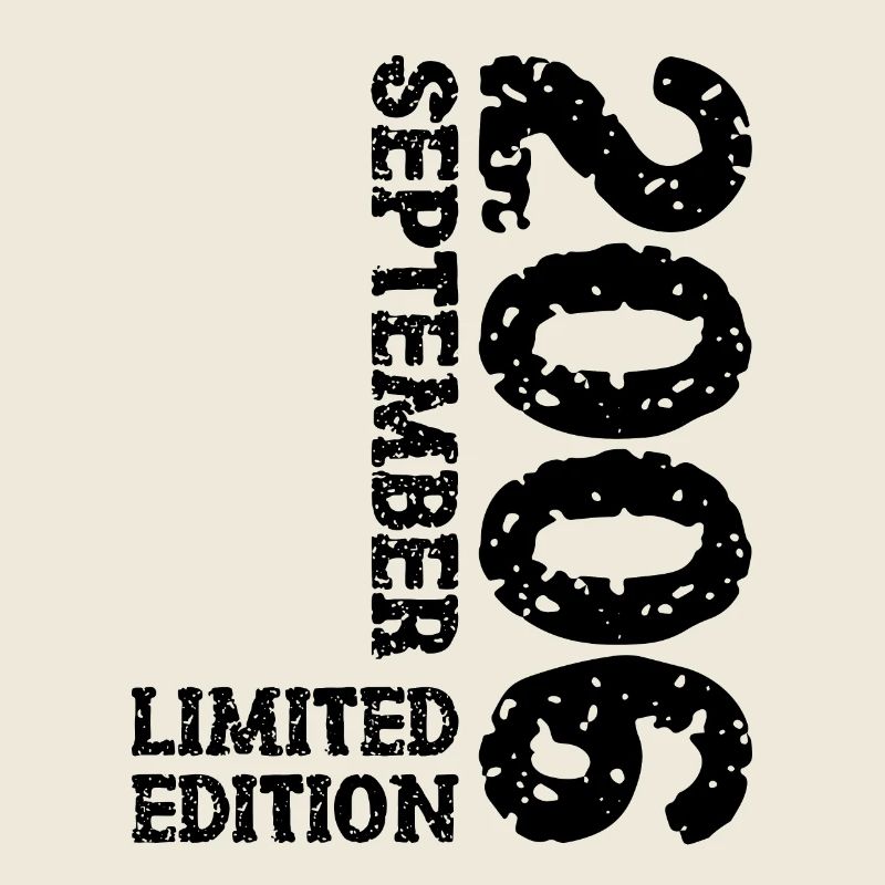 2006 Septembre Edition Limitée 17th Birthday Deco