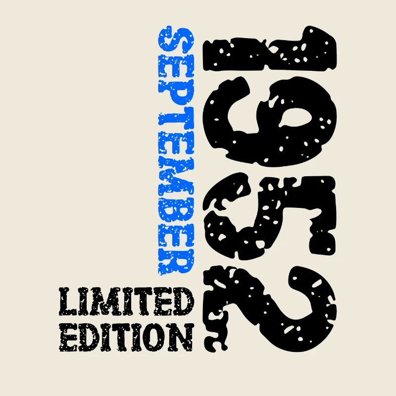 1952 September Limited Edition 71. Geburtstag Deko
