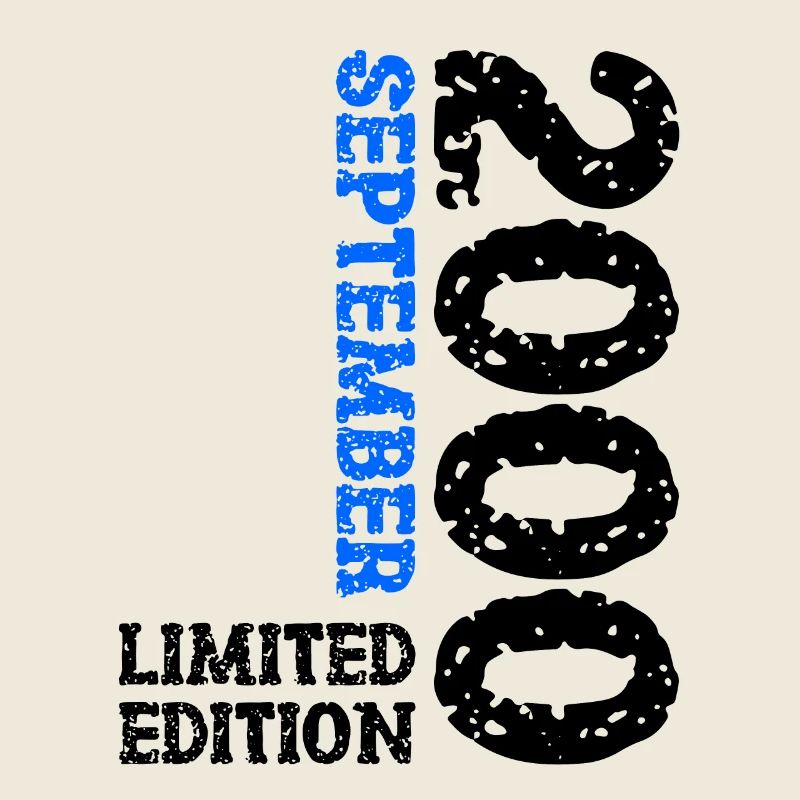 2000 September Limited Edition 23. Geburtstag Deko