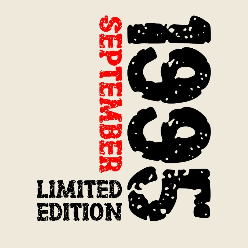 1995 Septembre Edition Limitée 28th Birthday Deco