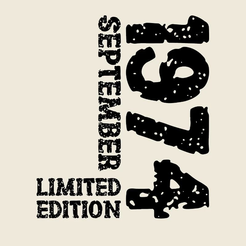 1974 Septembre Édition Limitée Décoration du 49e anniversaire