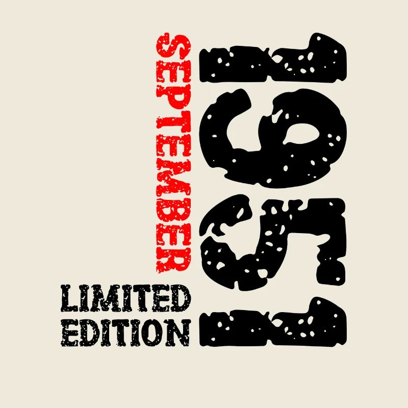 1951 September Limited Edition 72. Geburtstag Deko