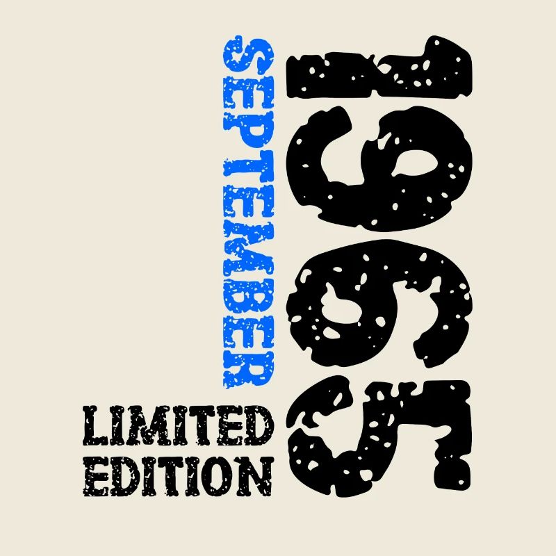 1965 Septembre Édition Limitée 58th Birthday Deco
