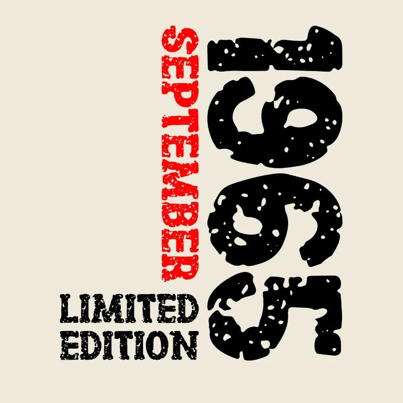 1965 Septembre Édition Limitée 58th Birthday Deco