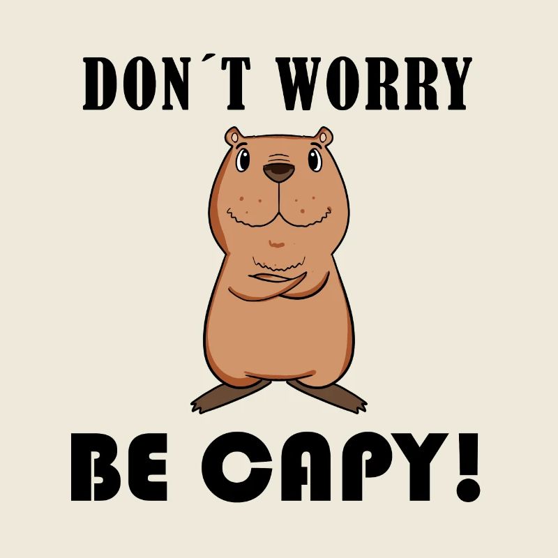 Capybara Tier Niedlich