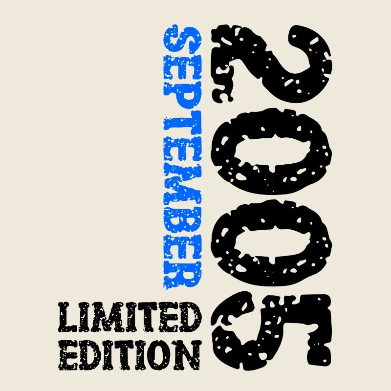 2005 Septembre Edition Limitée 18th Birthday Décoration