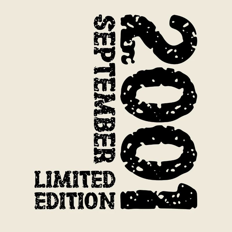2001 Septembre Edition Limitée 22ème Anniversaire Décoration