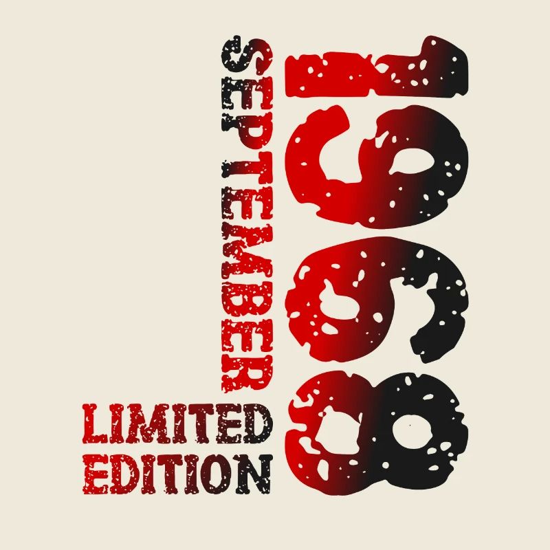 1968 Septembre Edition Limitée 55th Birthday Deco