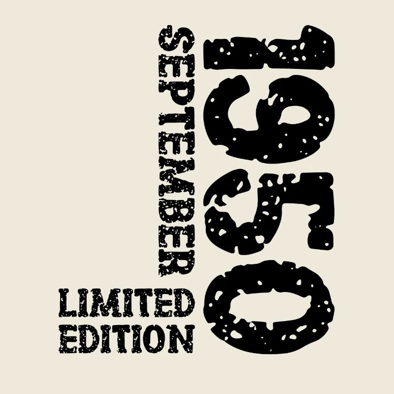 1950 September Limited Edition 73rd Birthday Decoration