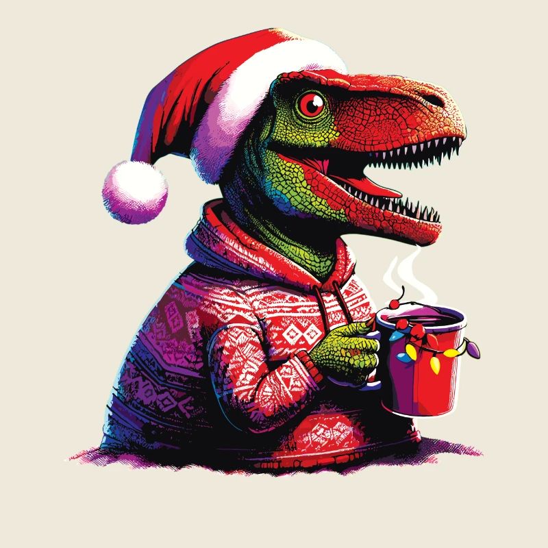 Dino boit du vin chaud