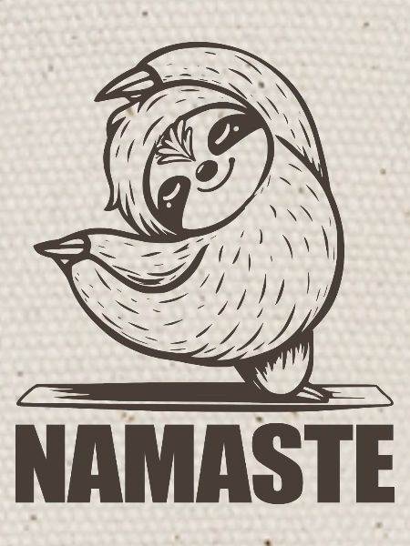Sloth Namaste