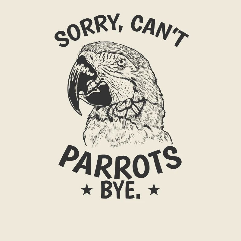 Sorry, can't Parrot Bye Tier Vogel