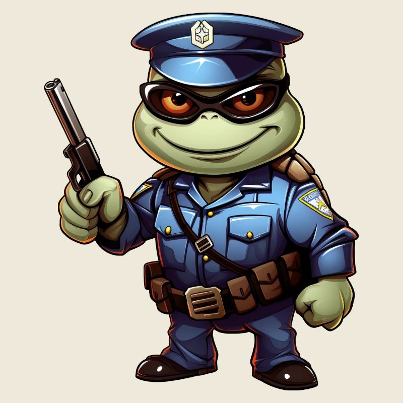 Polizei Schildkröte