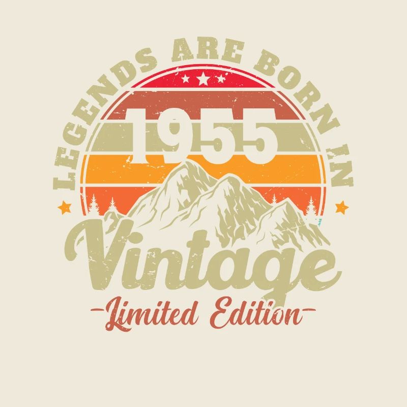 1955 Vintage Retro Geburtstagsgeschenk