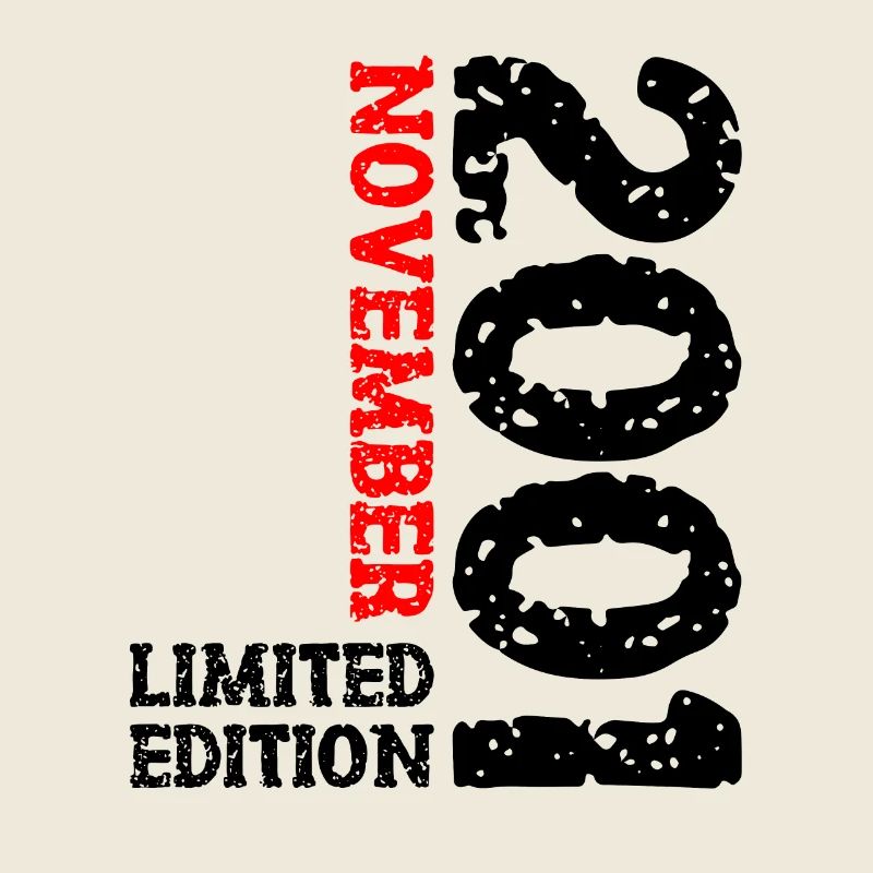2001 novembre édition limitée 22e anniversaire décoration