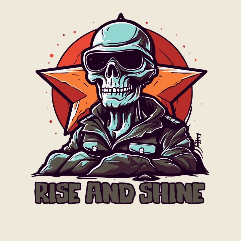 Rise and shine, cool skeleton