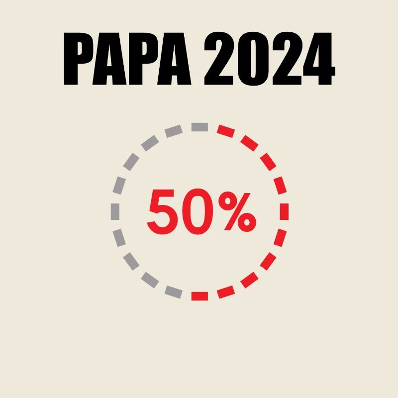 Papa 2024 Loading Vaterschaft Vater Werden Dad