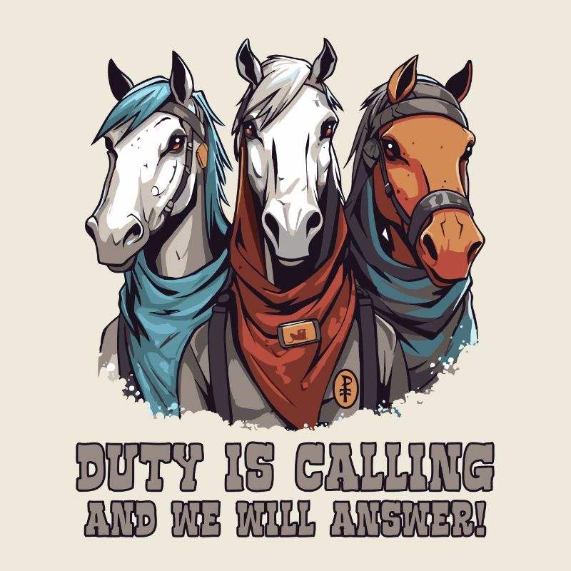 The Three Original Horses: Duty Calls