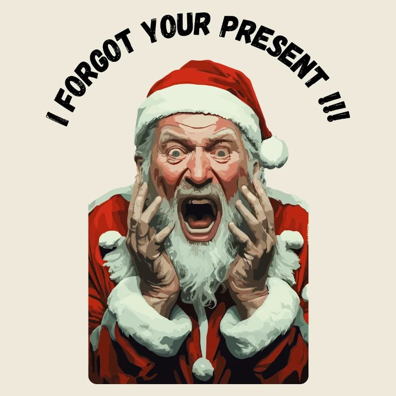 I forgot your Christmas present! Shock!