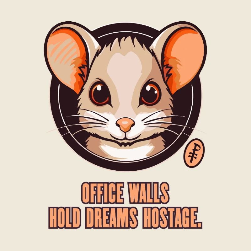 Philosopy Mouse: Office Walls Hold Tears Hostage