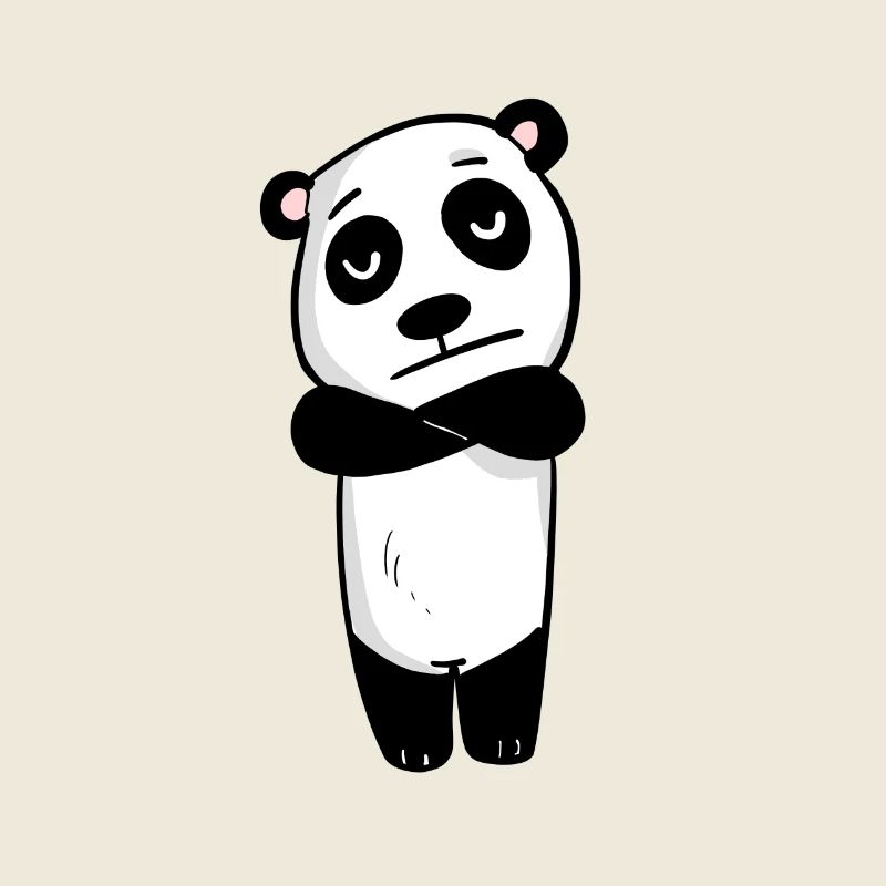 Panda est agacé