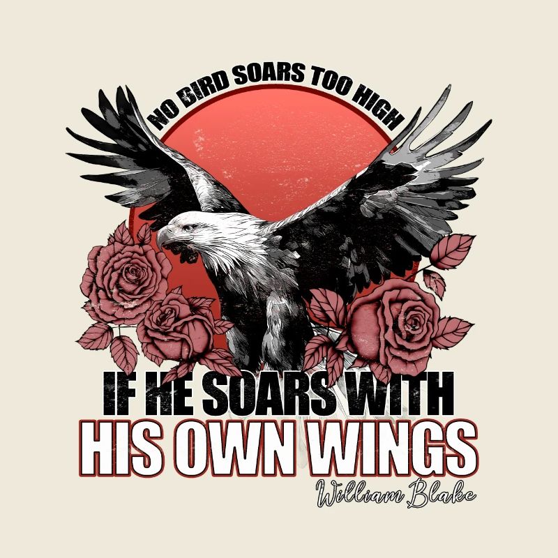 William Blake's flying design