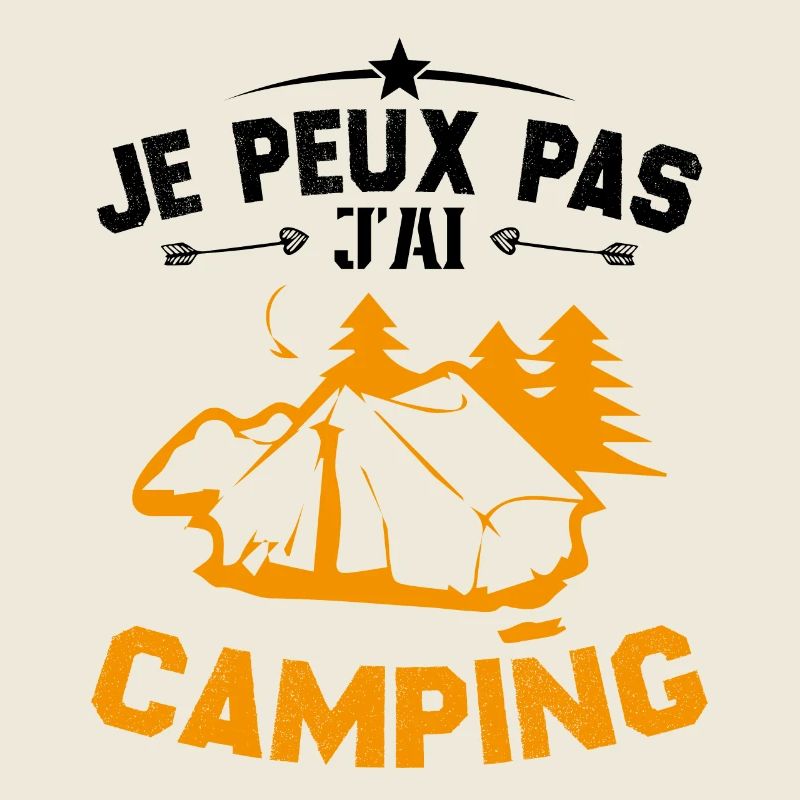 I can't I have camping