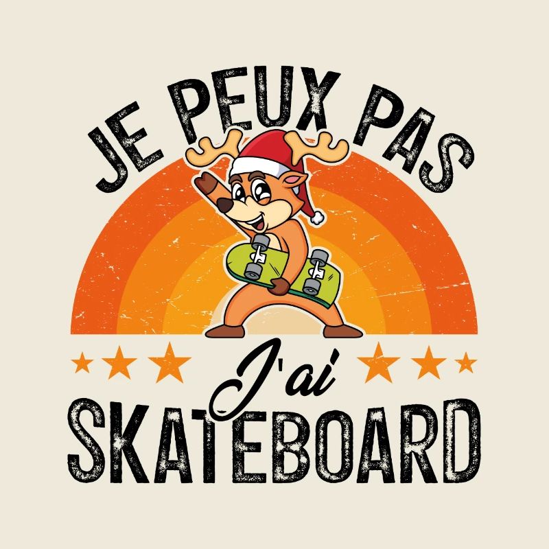 I can't I skateboard