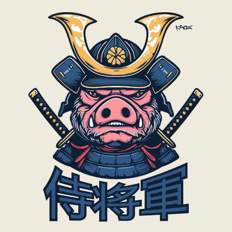 Shogun Samurai Schwein