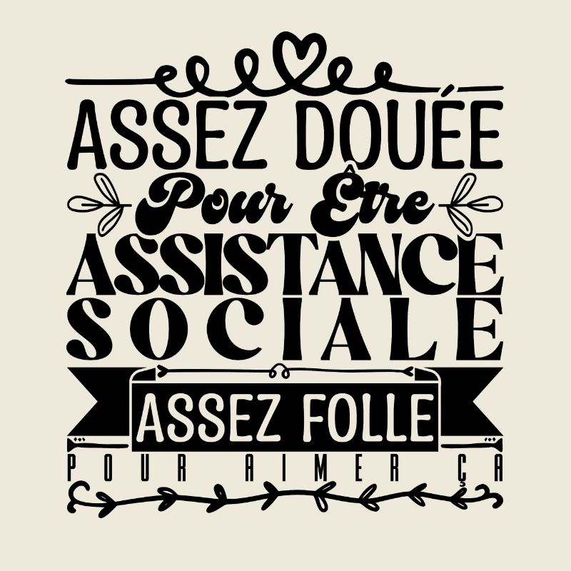 Cadeau Assistante Sociale. Parfaite Assistante.