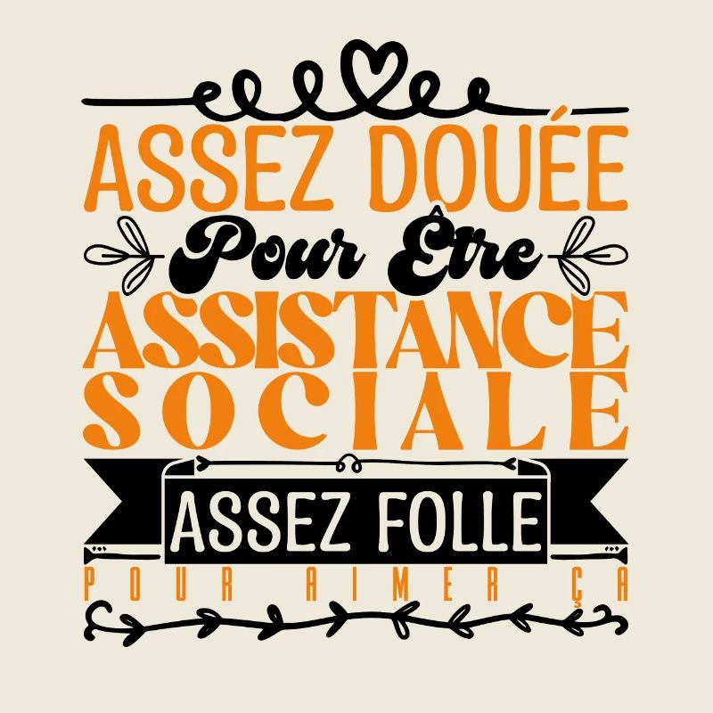 Cadeau Assistante Sociale. Parfaite Assistante.