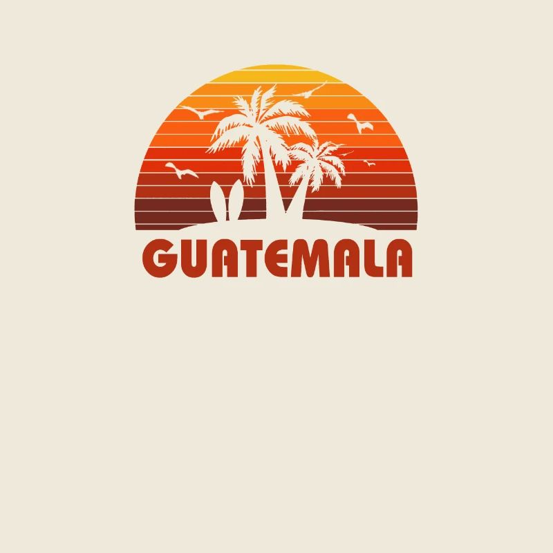 Cool Guatemala Beach coucher de soleil Souvenir