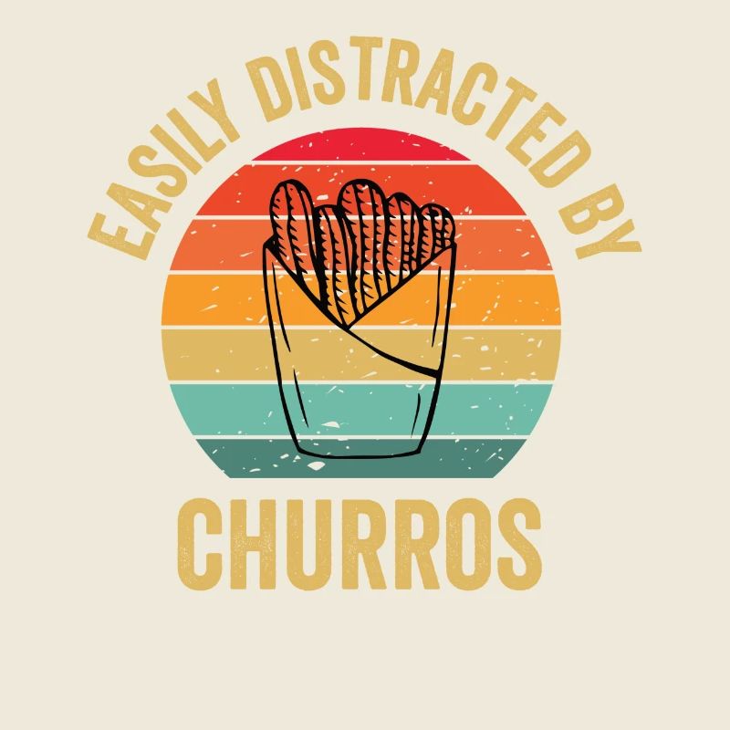 Facilement distrait par les churros