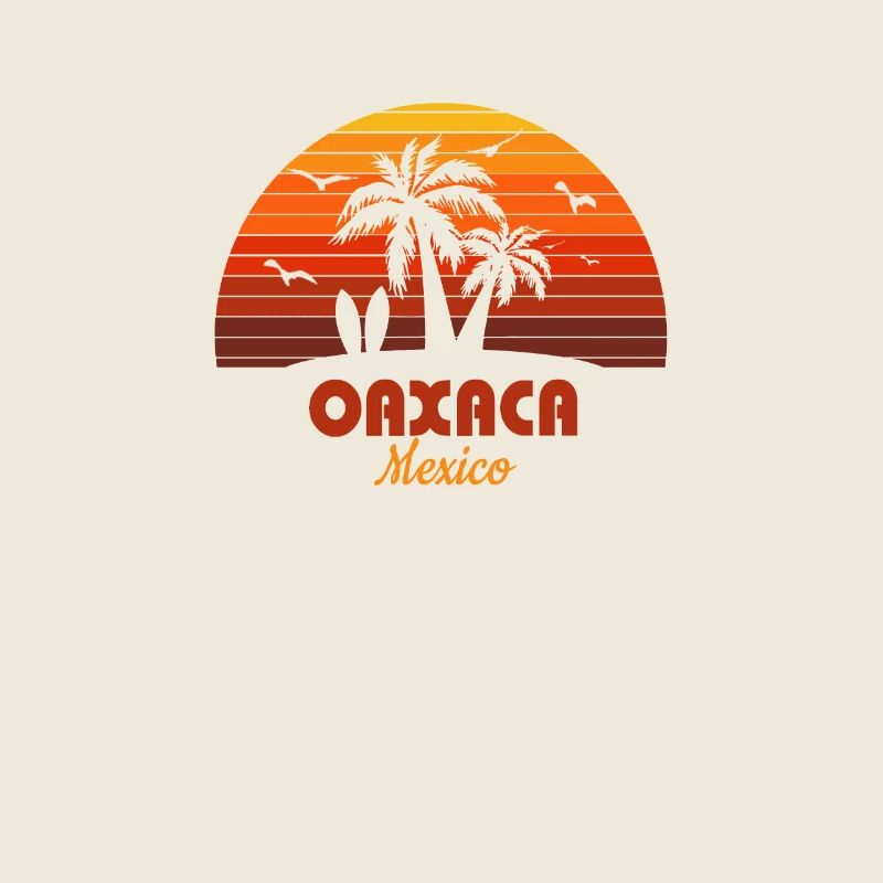 Cool Oaxaca Mexique plage coucher de soleil Souvenir
