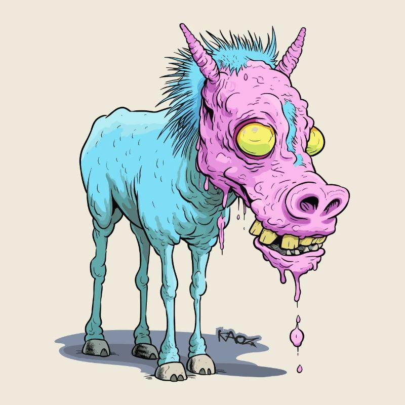 Melting Face: Candy Zombie Ass