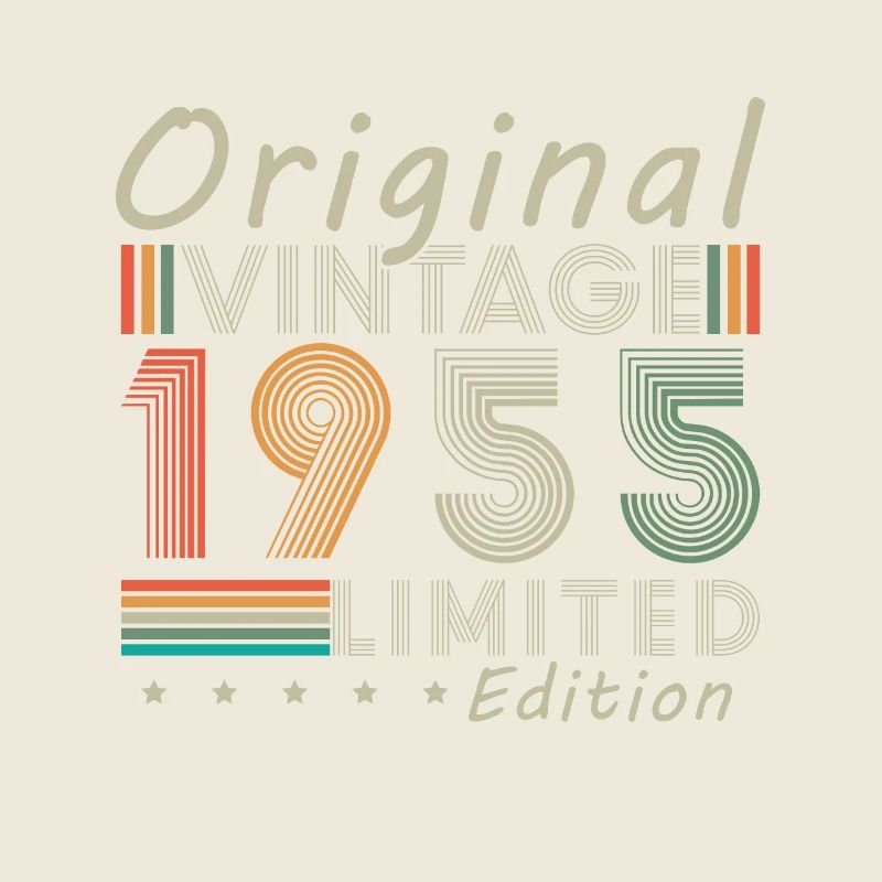 1955 Vintage Retro Geburtstagsgeschenk