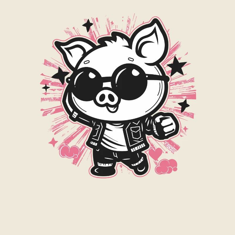 Super Glacières Disco Pig