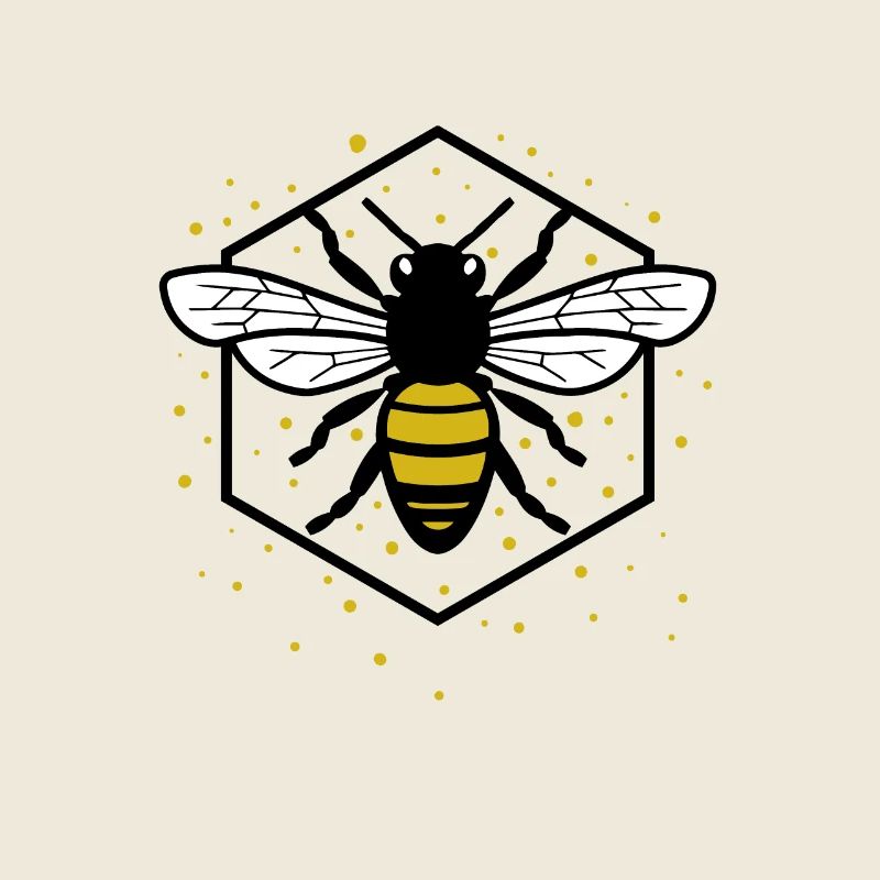 Guêpe abeille apiculteur