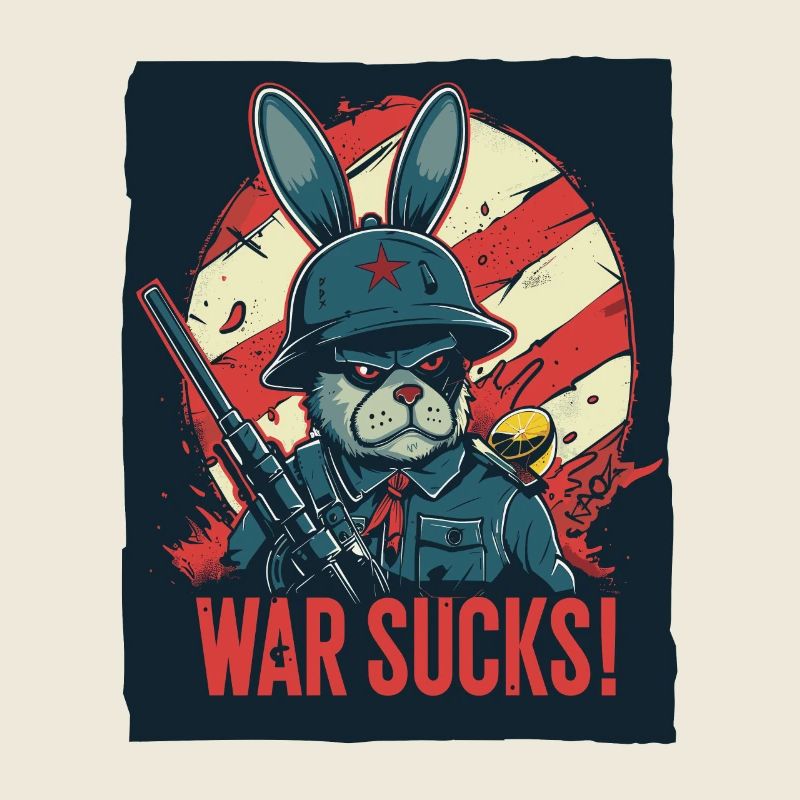 Captain Rabbit Hüpf: War is crap