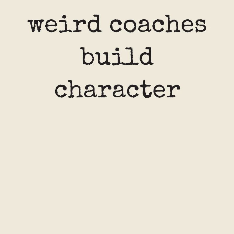 Seltsame Coaches Bilden Charakter Coach