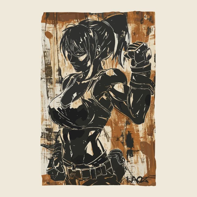 Strong, cool adventure fighter