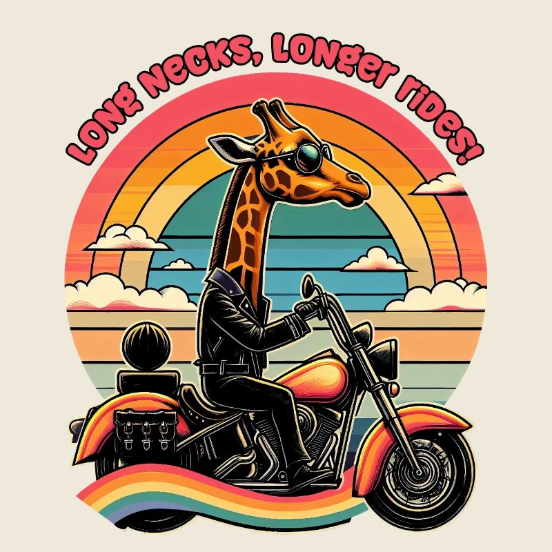 GIRAFFE RIDER : LONGS COUS PLUS LONGS