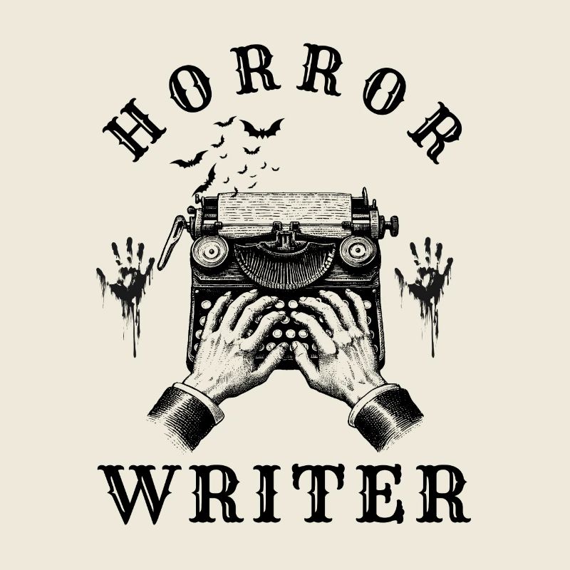 Horror Writer Literature Writing Typewriter