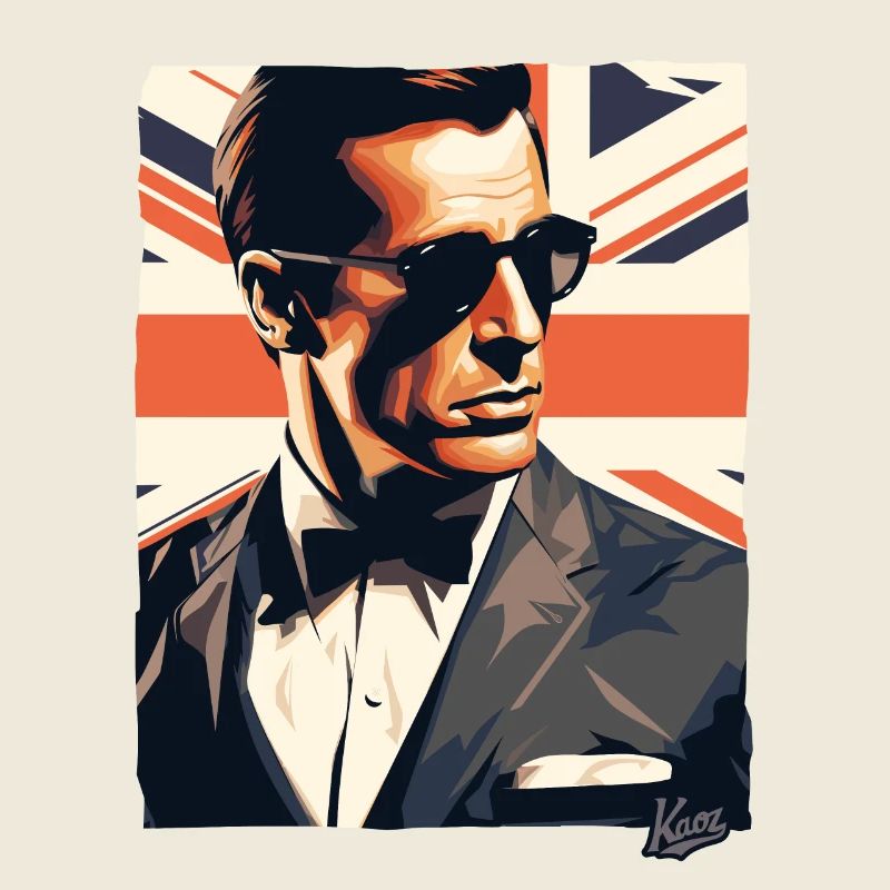 Drapeau britannique Chad Geezer Mate Grande-Bretagne