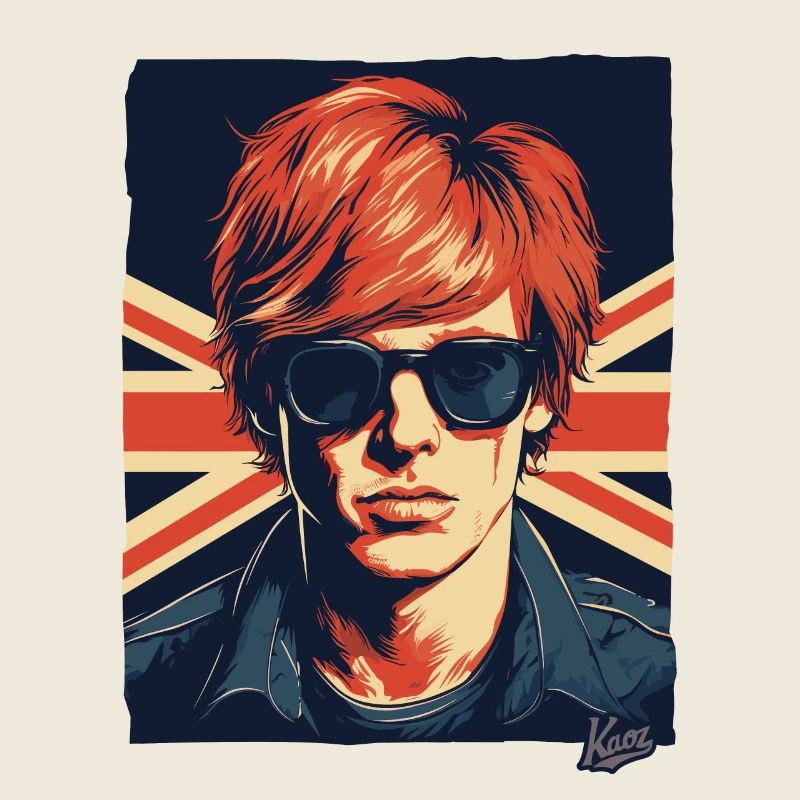 britische Flagge Brite britischer Kerl