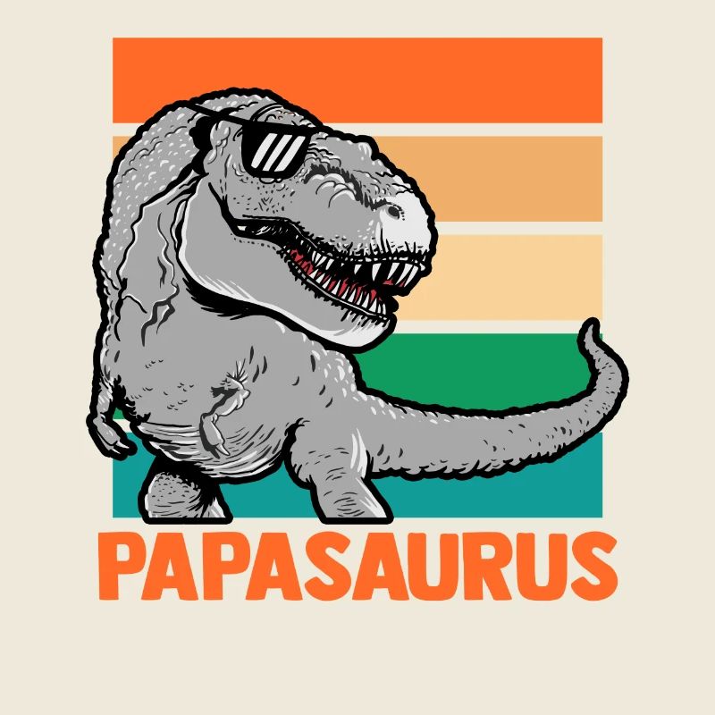 Papa Vater Dino Dinosaurier Papasaurus