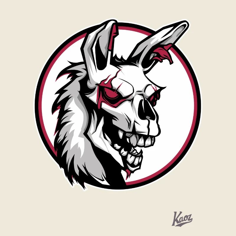 Passiv aggressives Horror Zombie Lama