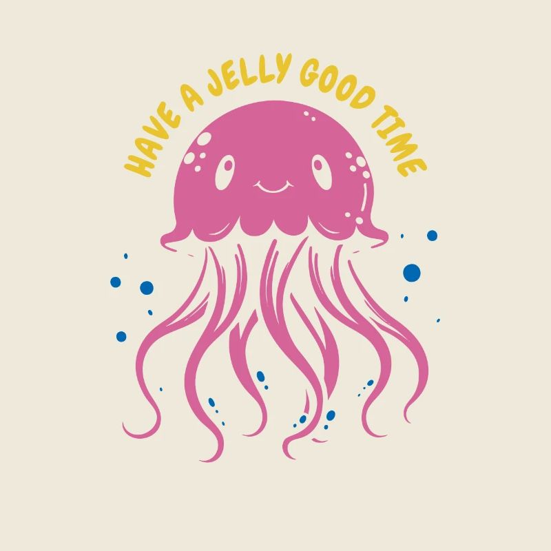 Have a jelly good time - Jellyfish with tentacles, me