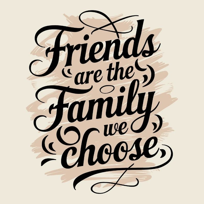 Les amis, c’est la famille que nous choisissons