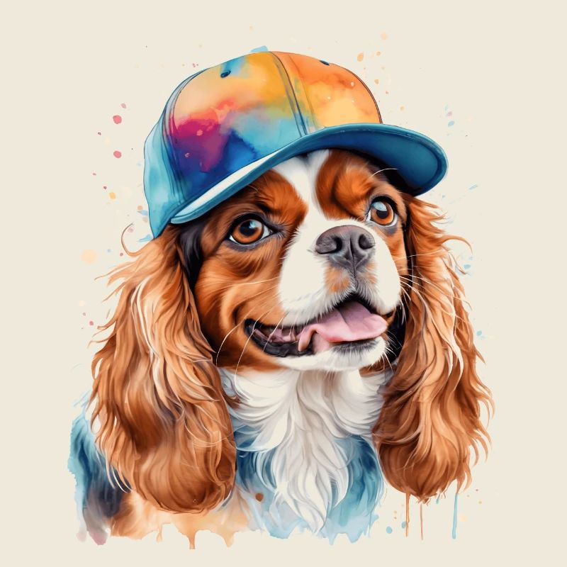 Cavalier King Charles Spaniel Snapback Cap Chien